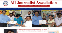 Desktop Screenshot of journalistassociation.com